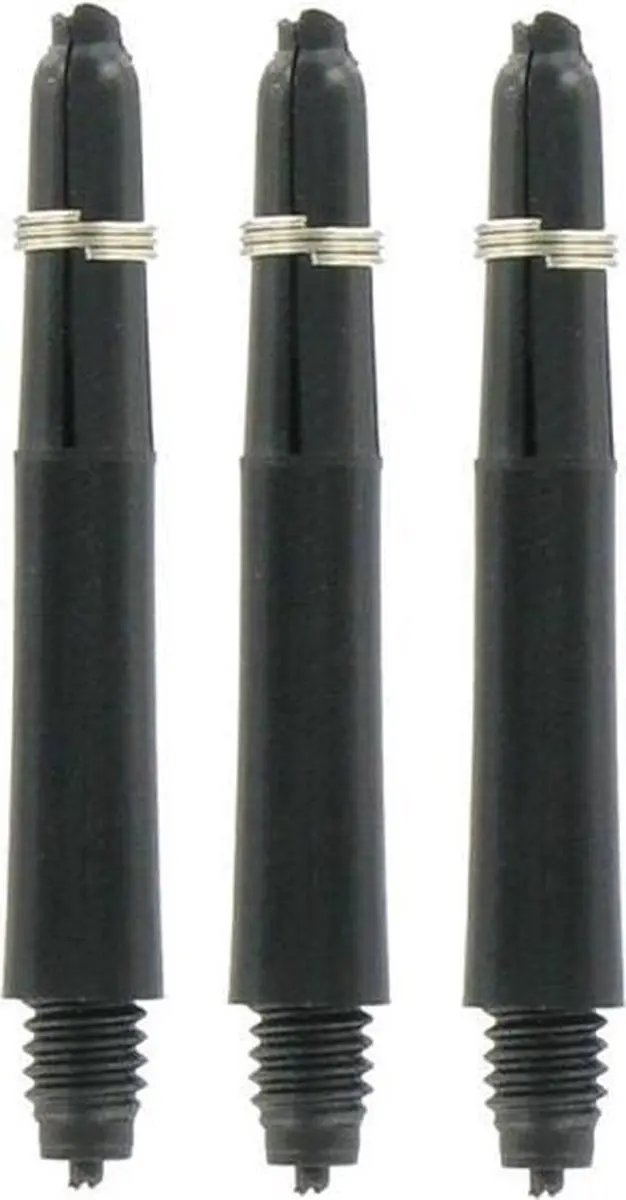 Bull's Nylon Ring Short Zwart - 3 Stuks