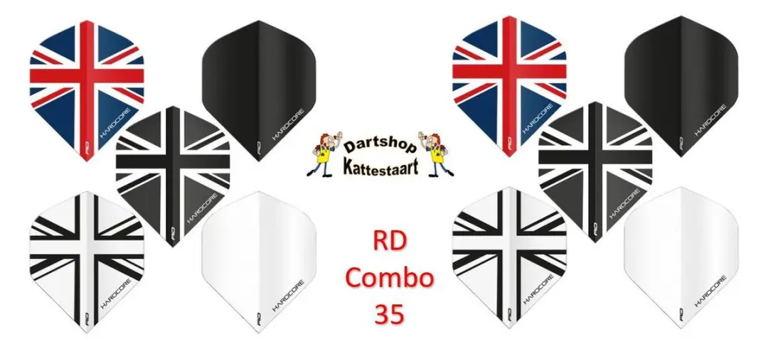 Red Dragon Flights Combo 35 - 30 Stuks - 05