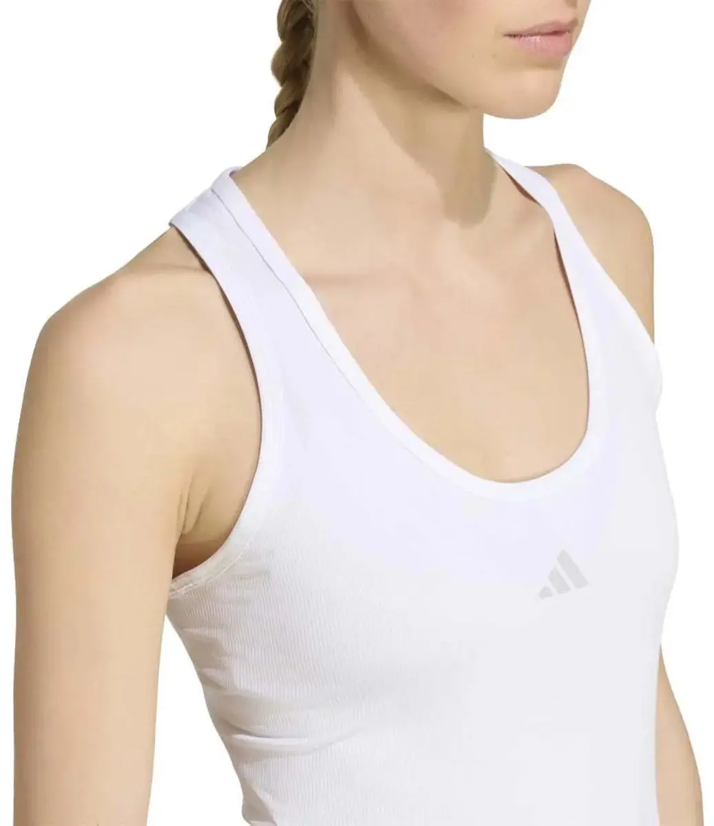 Adidas Club Midi Mouwloos T-shirt M - Wit