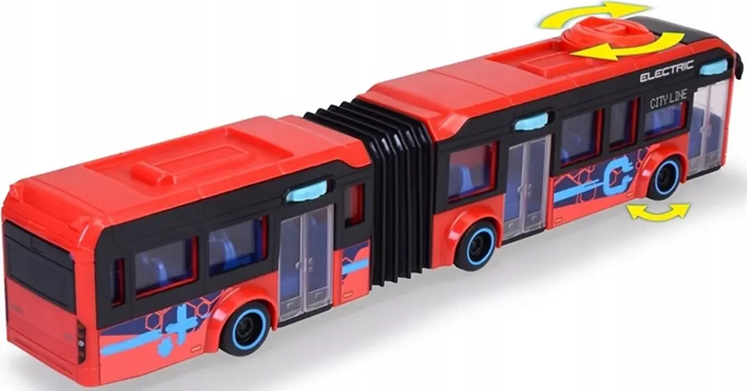 Dickie Toys Volvo Stadsbus 40cm - MPN 203747015 - Rood