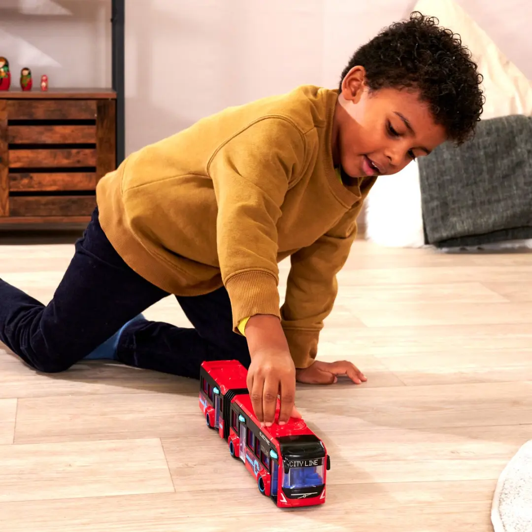 Dickie Toys Volvo Stadsbus 40cm - MPN 203747015 - Rood - afbeelding 6 van 6