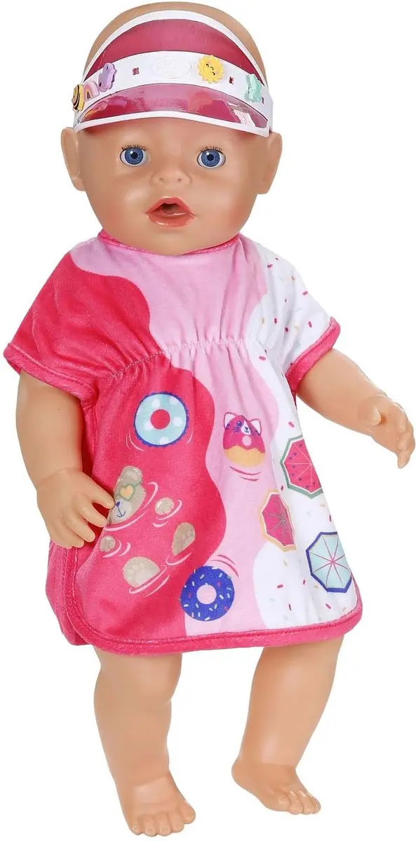 Baby Born 840177 Poppen Strandoutfit - Meerkleurig