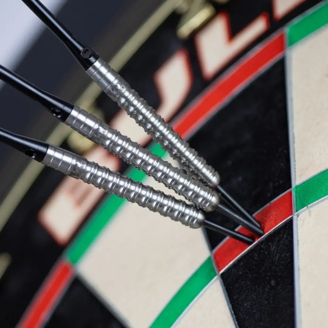 Bull's Chaos Green Dartpijlen 3 Stuks