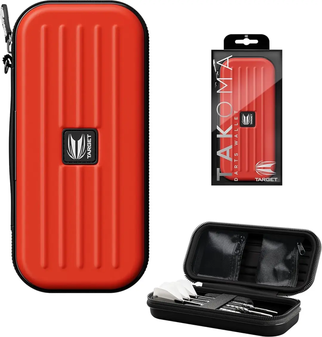 Target Takoma Dartportefeuille - Rood - 3 Darts