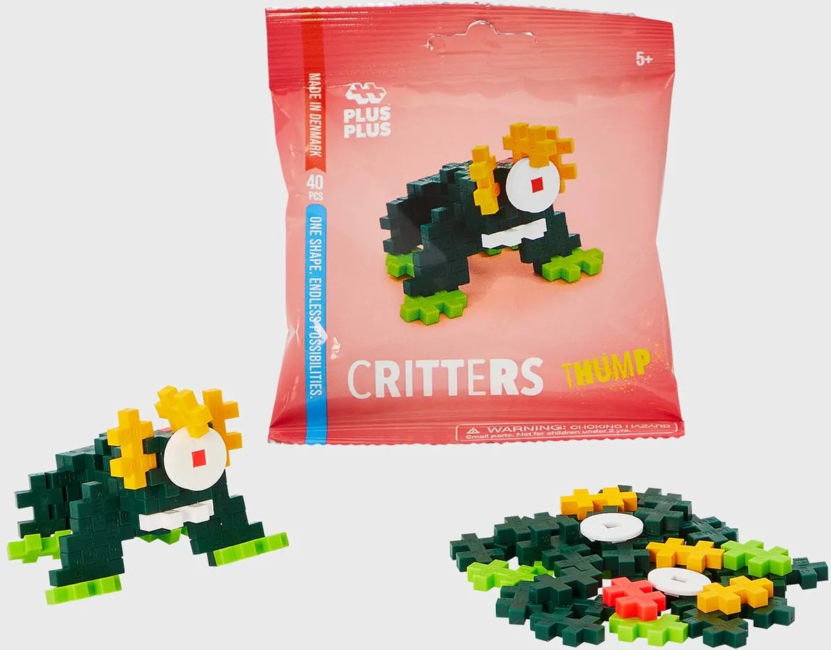 Plus-Plus Critters THUMP Bouwset