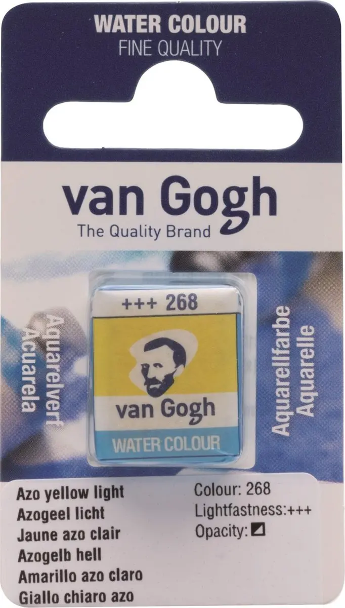 Van Gogh Aquarelverf Azogeel Licht Napje 1ml