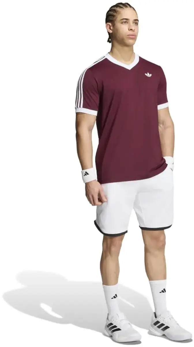 Adidas Classics T-shirt - M - Rood/Paars