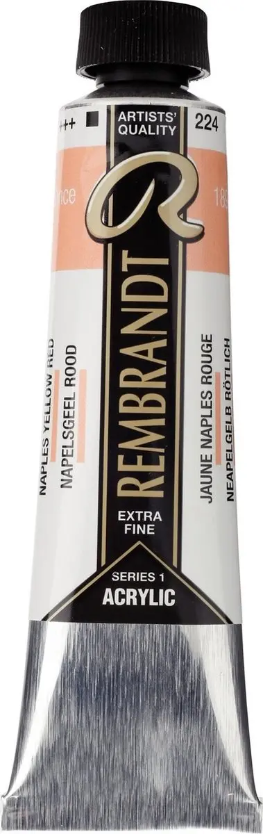 Rembrandt Acryl Verf Naples Yellow Red 40ml