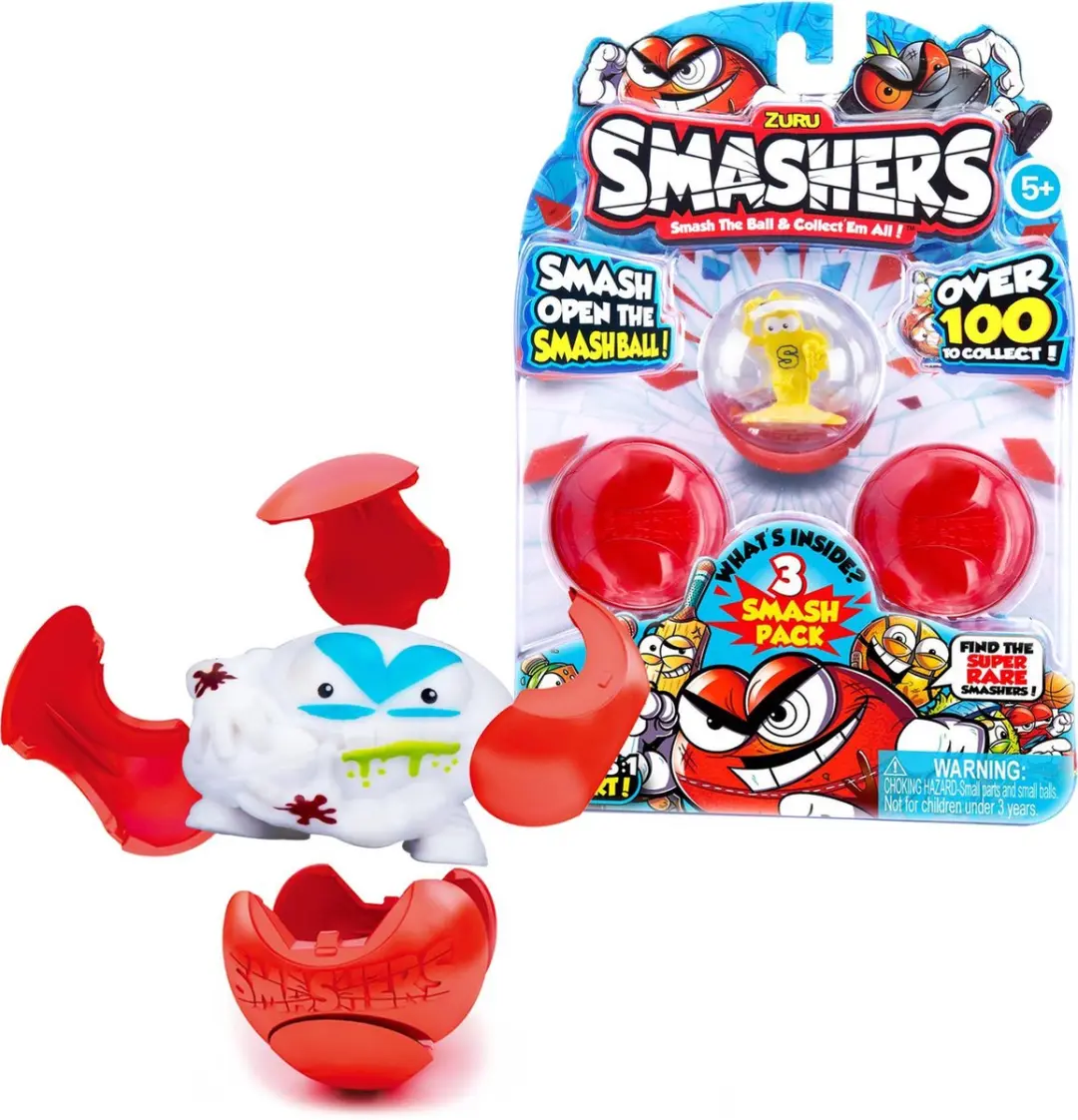 ZURU Smashers 3 Pack - 7402 - Diverse kleuren