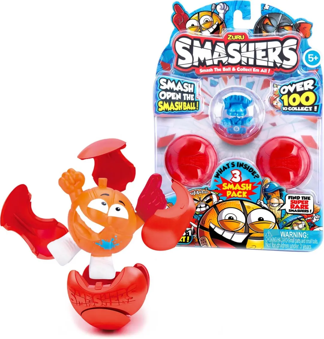ZURU Smashers 3 Pack - 7402 - Diverse kleuren - afbeelding 6 van 6