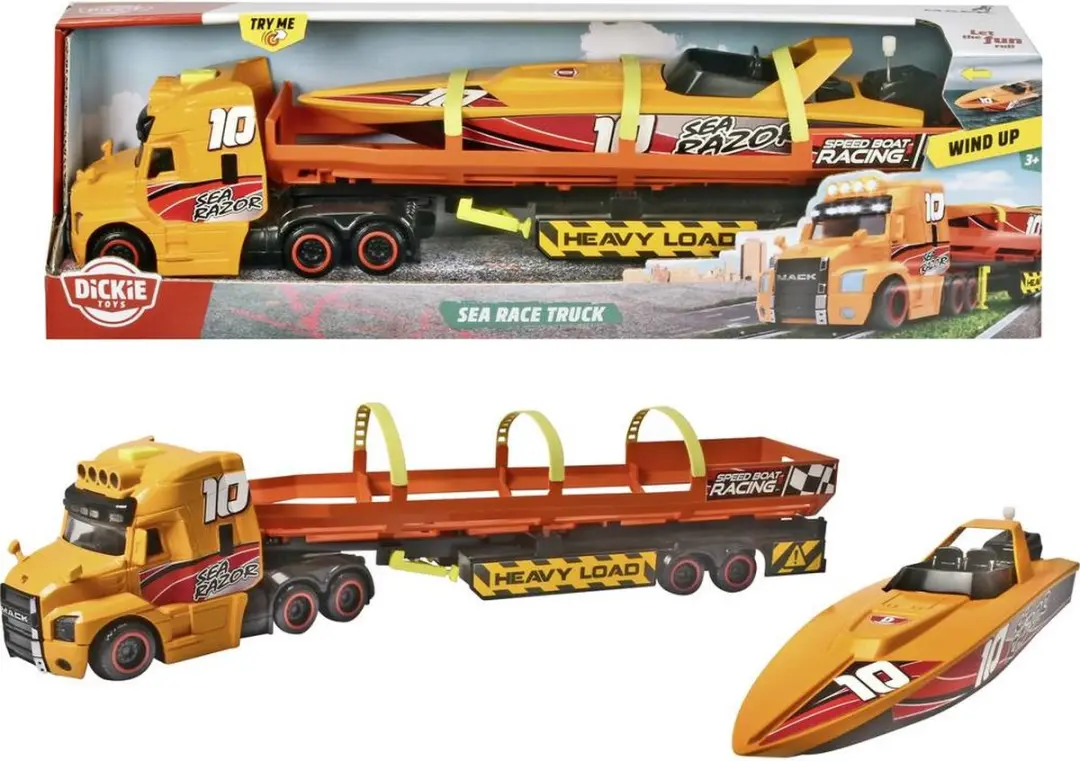 Dickie Sea Race Truck 203747009Y06 - Speedboot