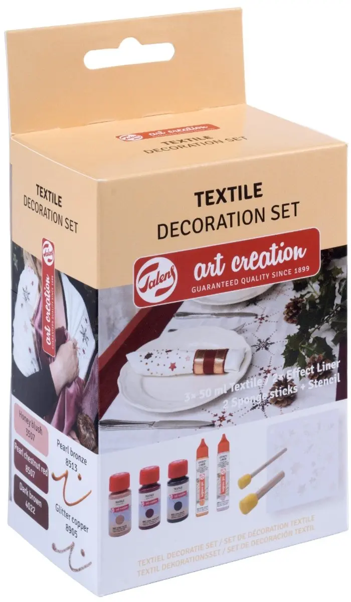 Talens Art Creation Textiel Decoratieset