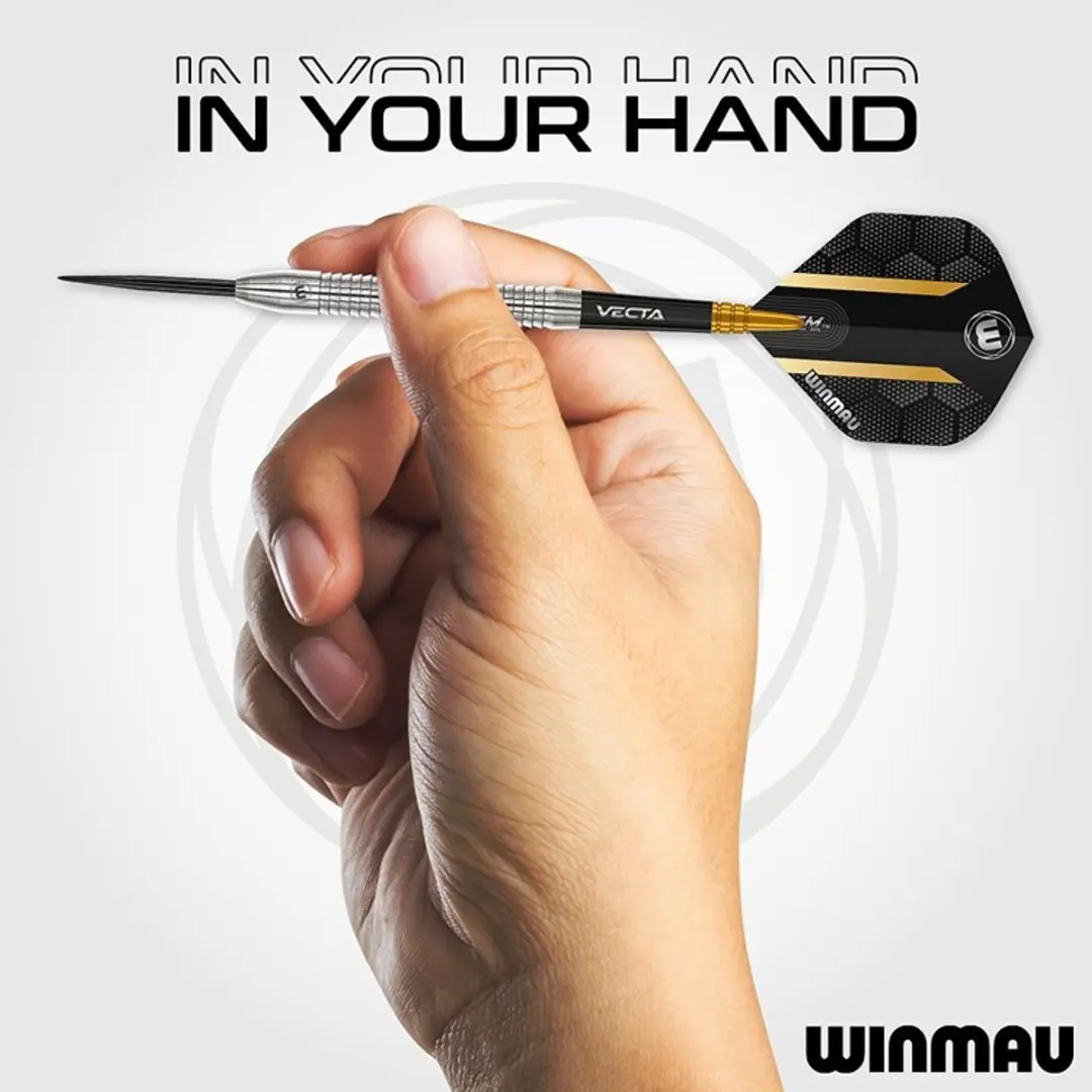 Winmau Team 360 Jack Nankervis Dartpijlen - 3 Stuks - Zilver