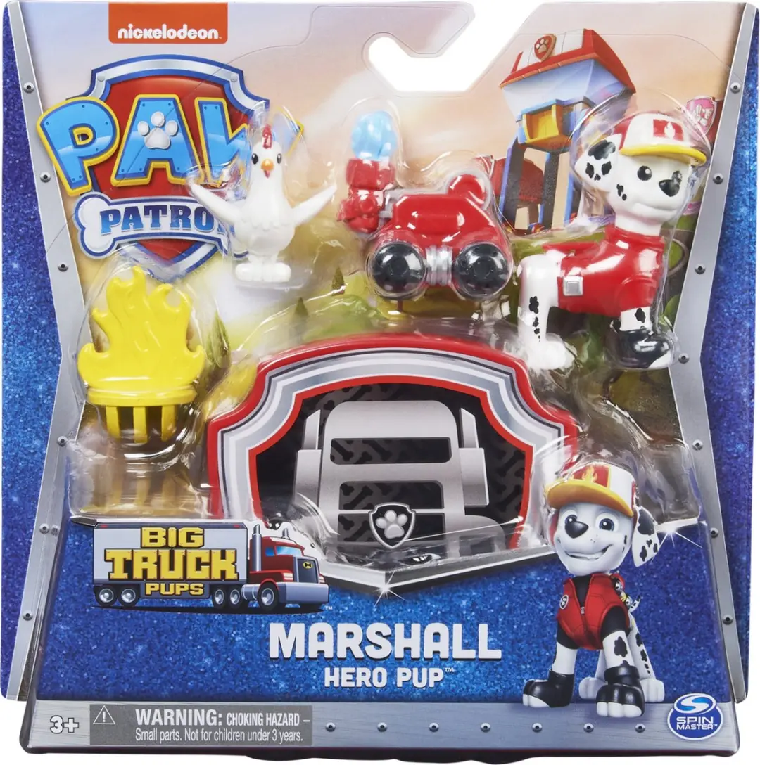 PAW Patrol Big Truck Pups Marshall Speelfigurenset