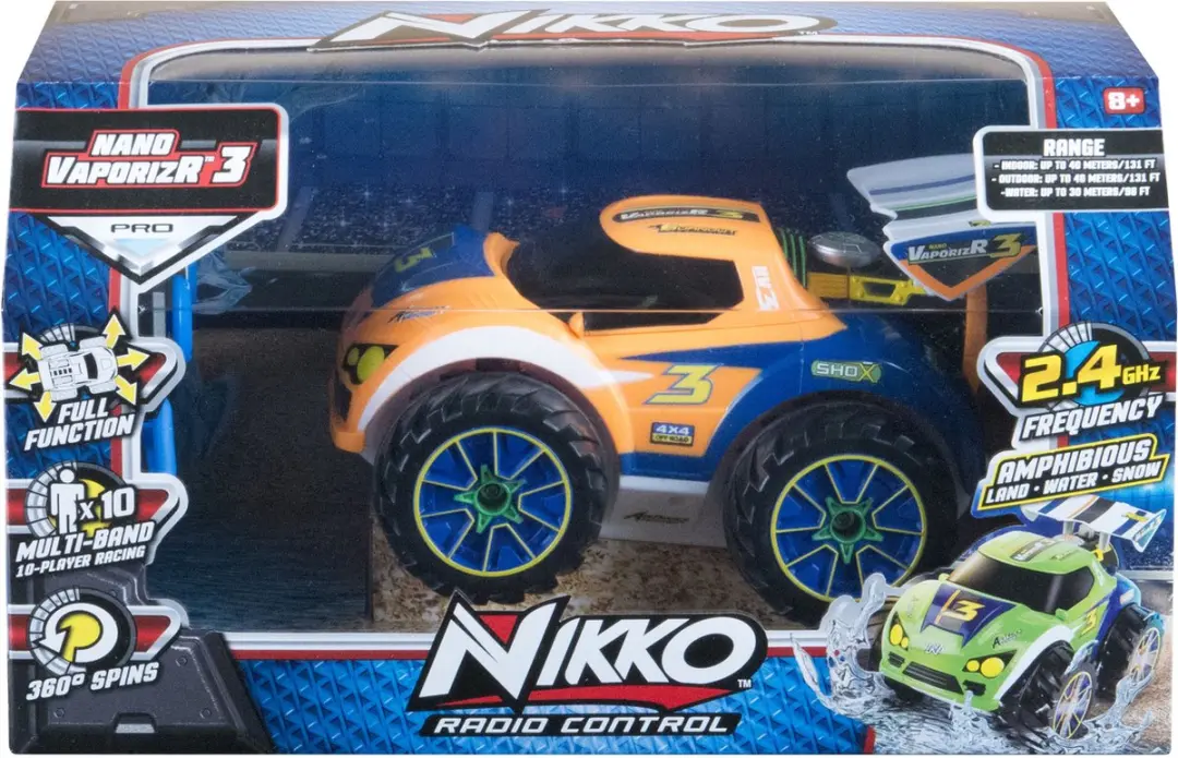 NIKKO Nano VaporizR 3 RC Auto - Oranje