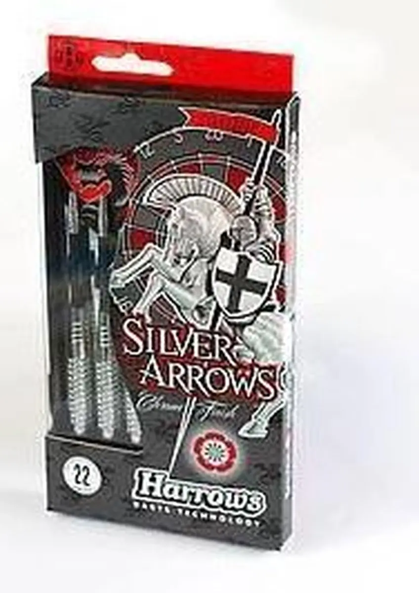 Harrows Silver Arrows 24Gk Darts - 3 Stuks