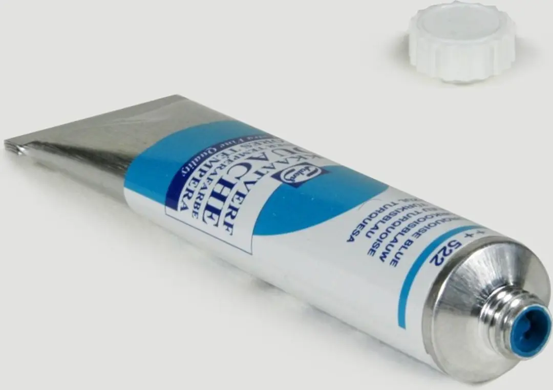Talens Gouache Extra Fine Plakkaatverf 526 Azuurblauw 20ml