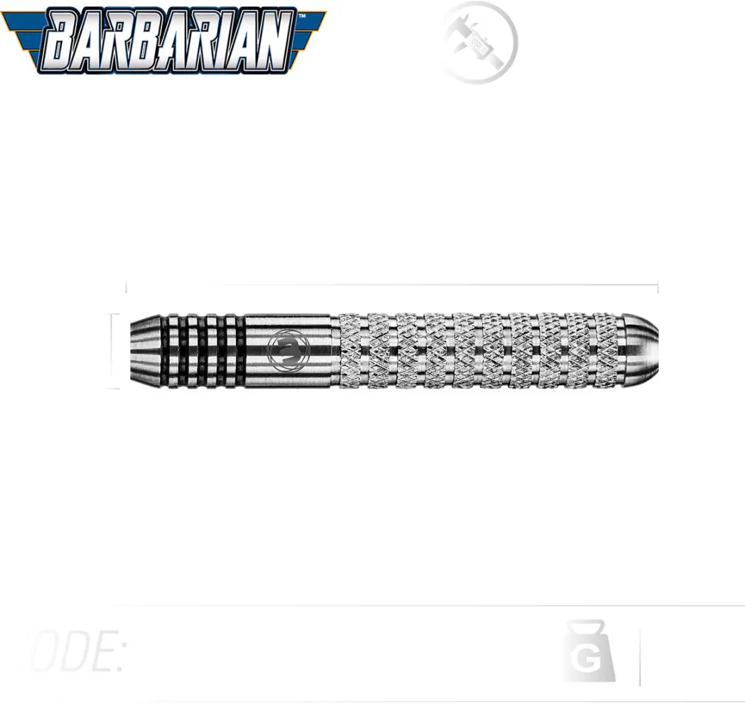 Winmau Barbarian Stainless Steel Dartpijlen - 3 Stuks