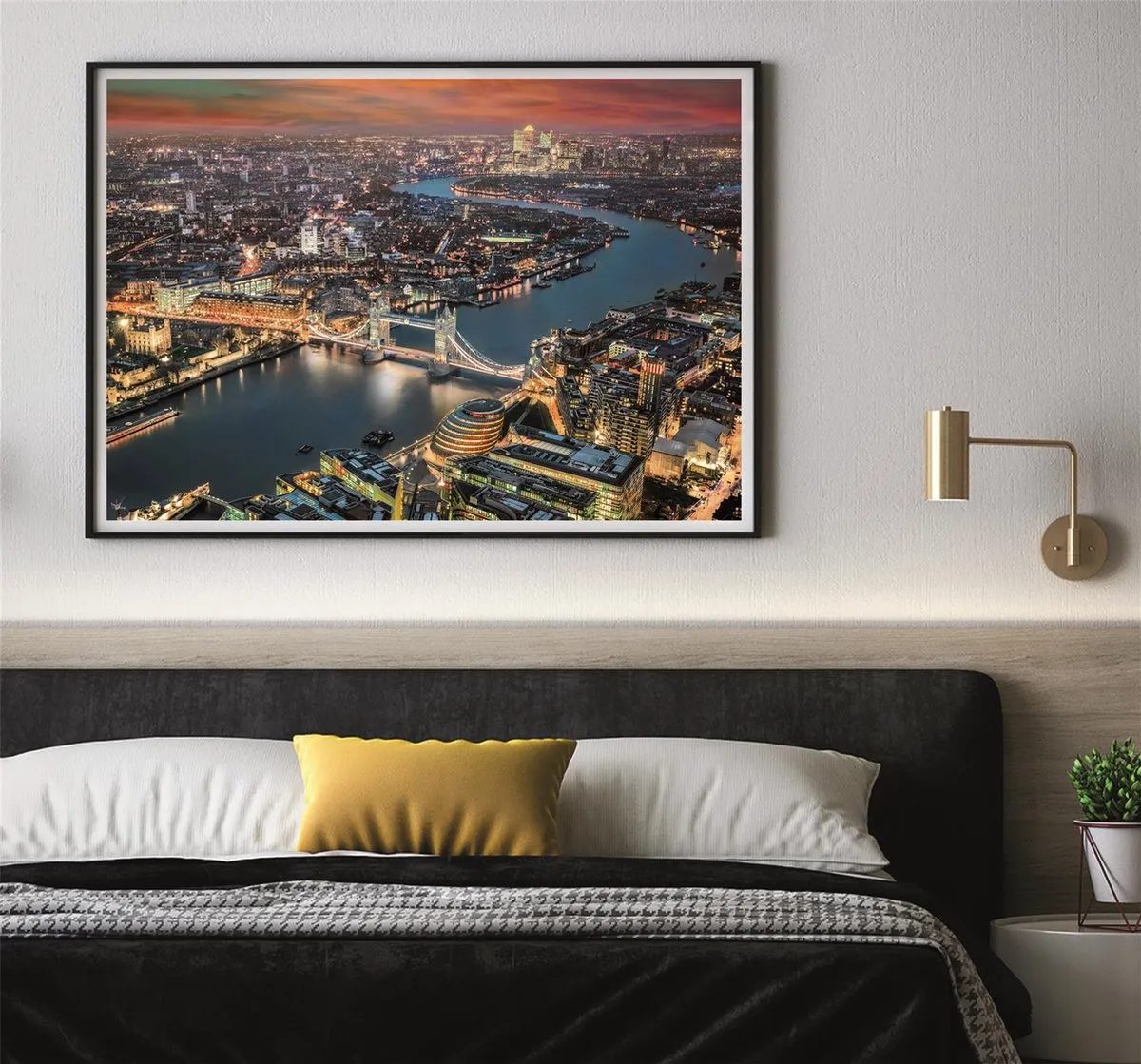 Clementoni Luchtfoto Londen Puzzel 2000 Stuks - Multicolor