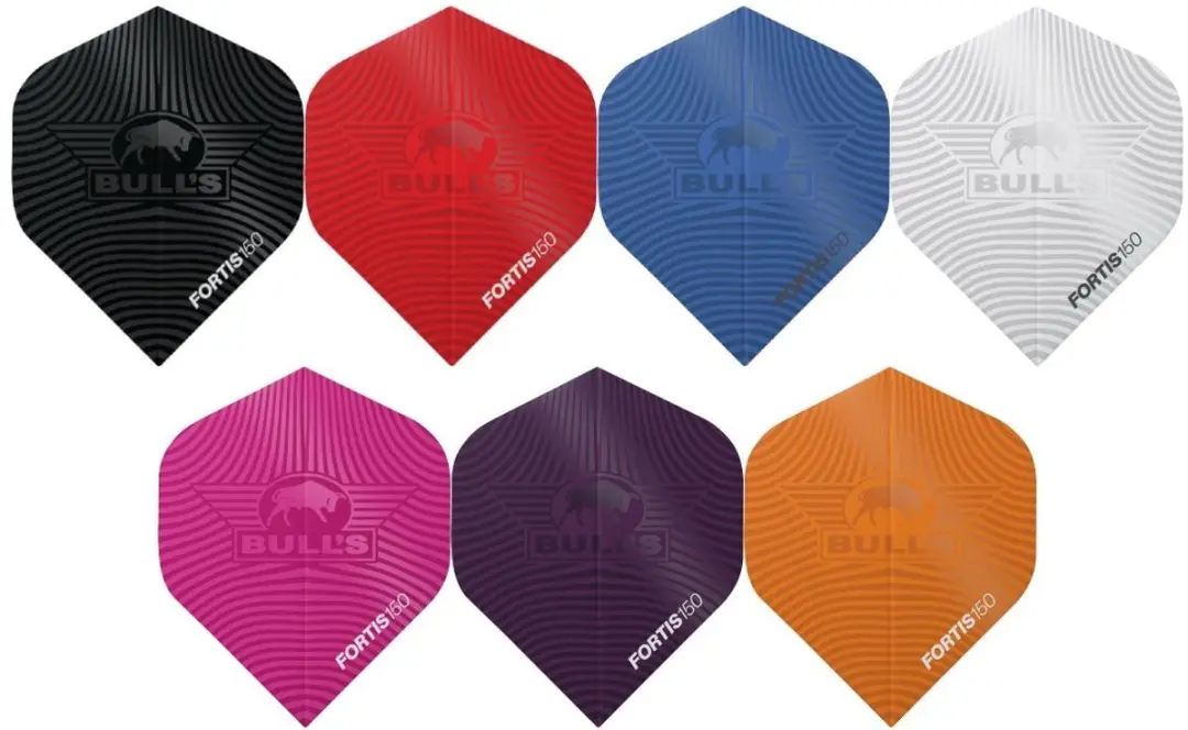Bull's Fortis 150 Std. Dart Flights - Blauw - 3 Stuks