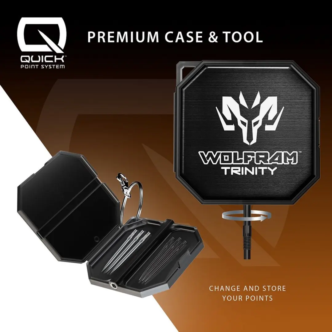 Harrows Wolfram Trinity Quick Point Dartpijlen - 3 Stuks