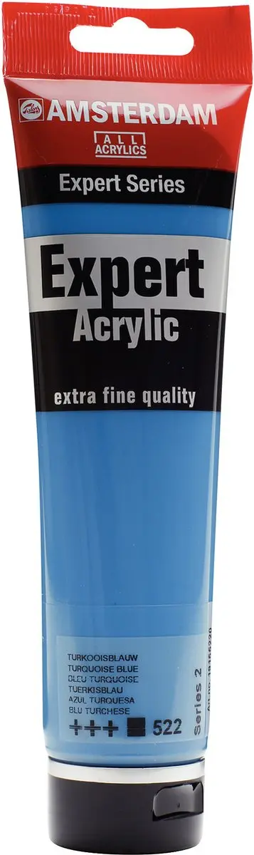 Amsterdam Expert Acrylverf Turkooisblauw 150ml
