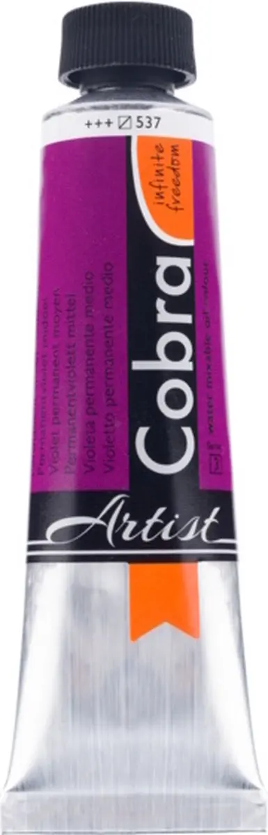 Cobra Artist Olieverf Permanent Violet Medium 537