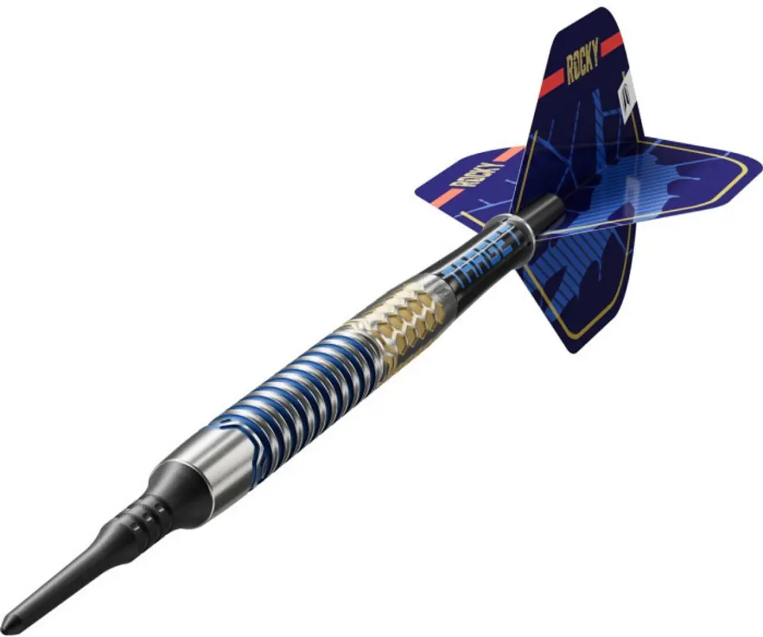 Target Josh Rock Generation 1 Dartpijlen 20g - Blauw Goud - 3 Stuks