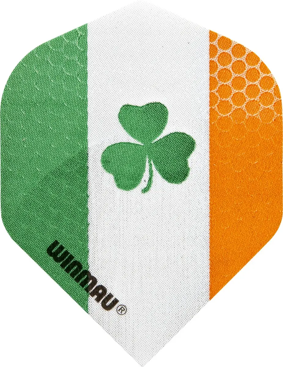 Winmau Mega Standard Ireland Dart Flights - 3 Stuks - Multi