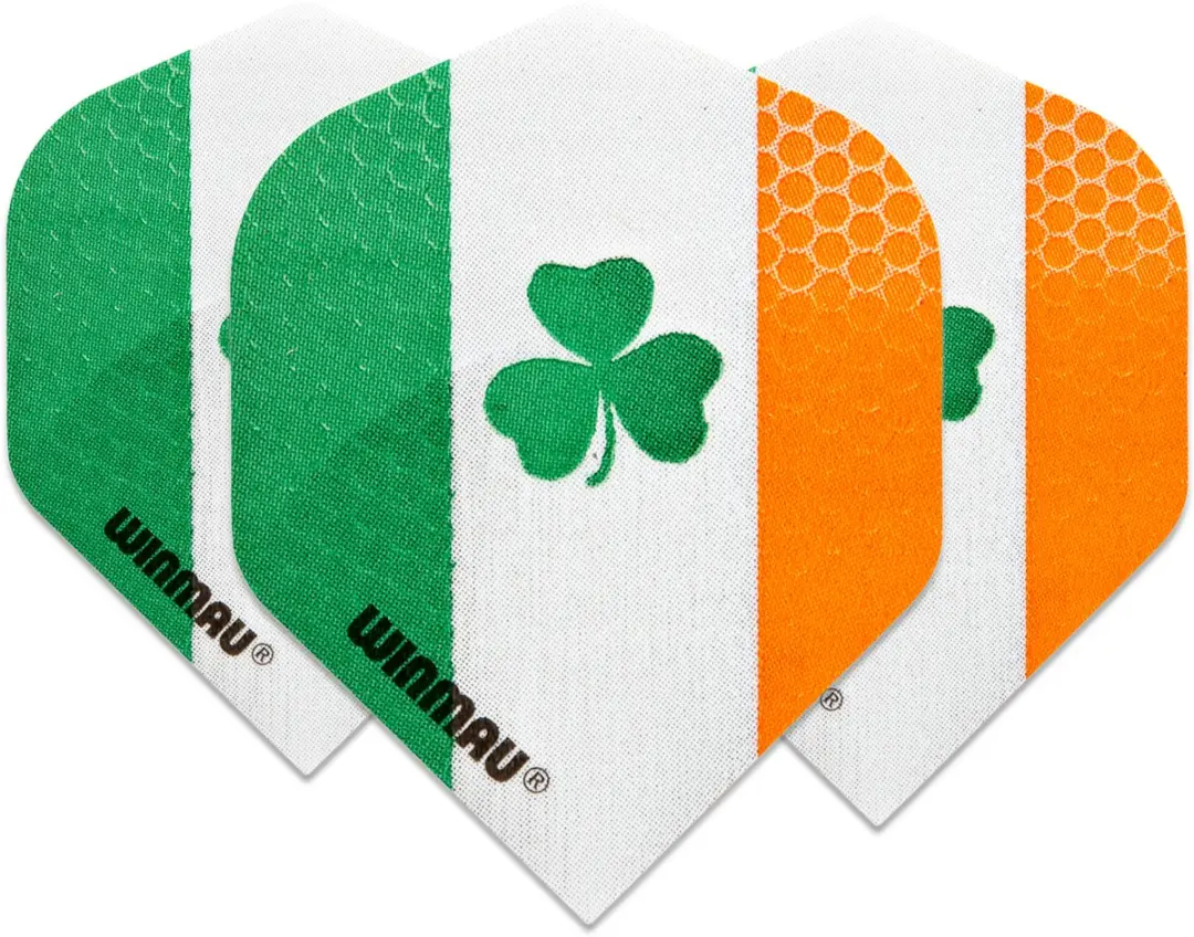 Winmau Mega Standard Ireland Dart Flights - 3 Stuks - Multi