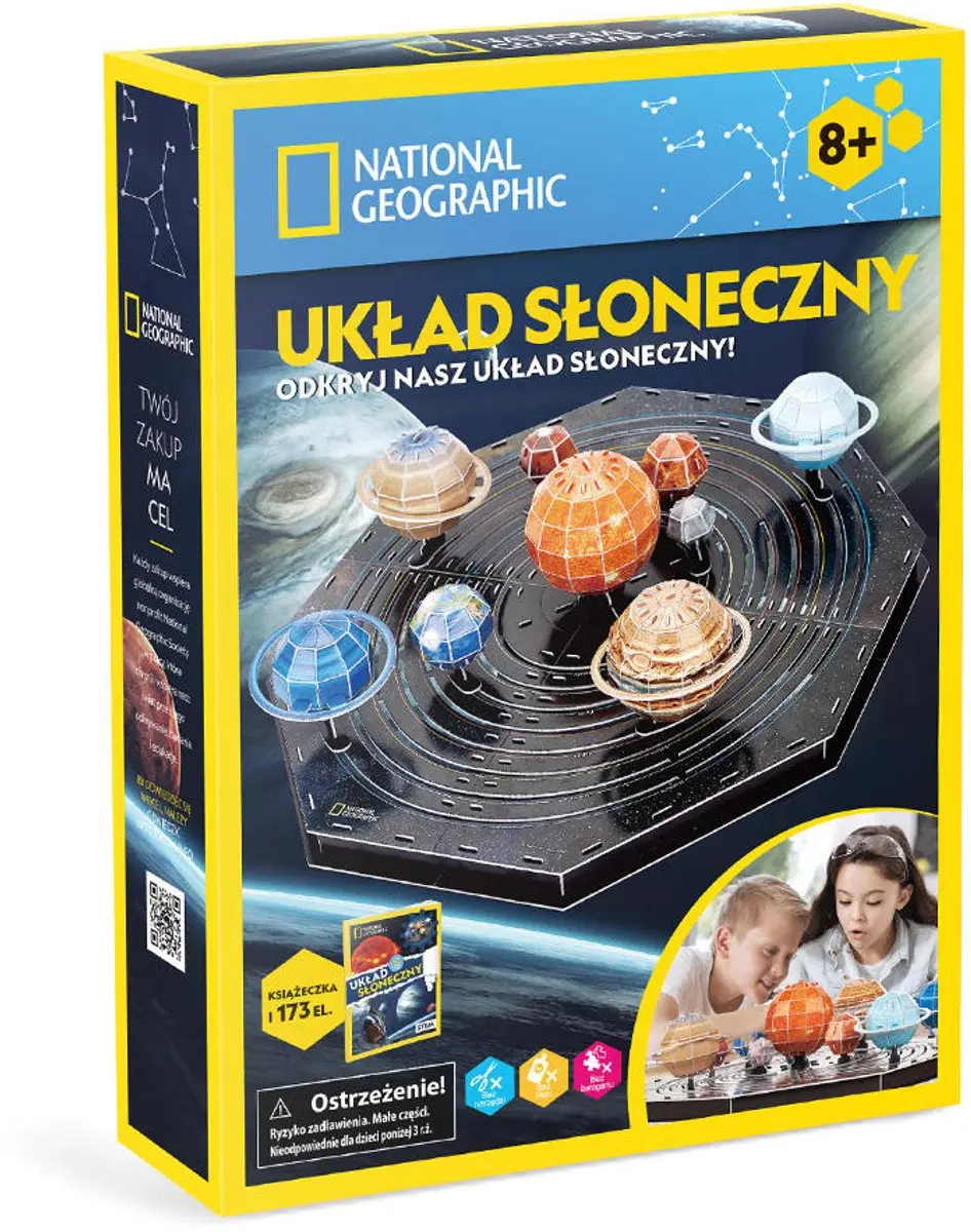 National Geographic 3D Zonnestelsel Puzzle