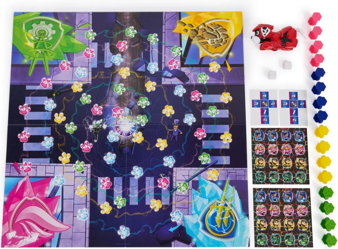 PAW Patrol The Mighty Movie Meteor Mayhem Bordspel - 4 Spelers