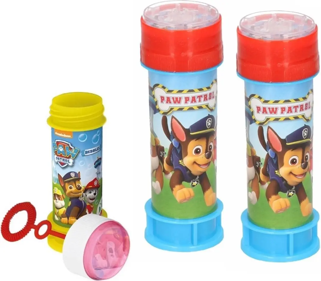 PAW Patrol Bellenblaas - 3 Stuks Multicolor