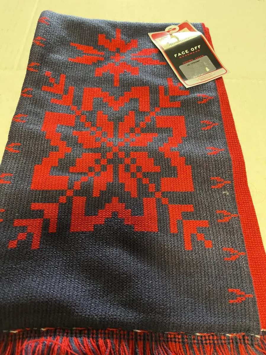 Reebok NHL Capitals IJshockeysjaal - Blauw Rood Wit