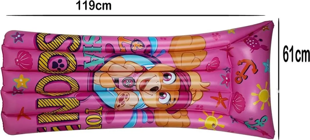 PAW Patrol Skye Luchtbed 61x119cm Roze
