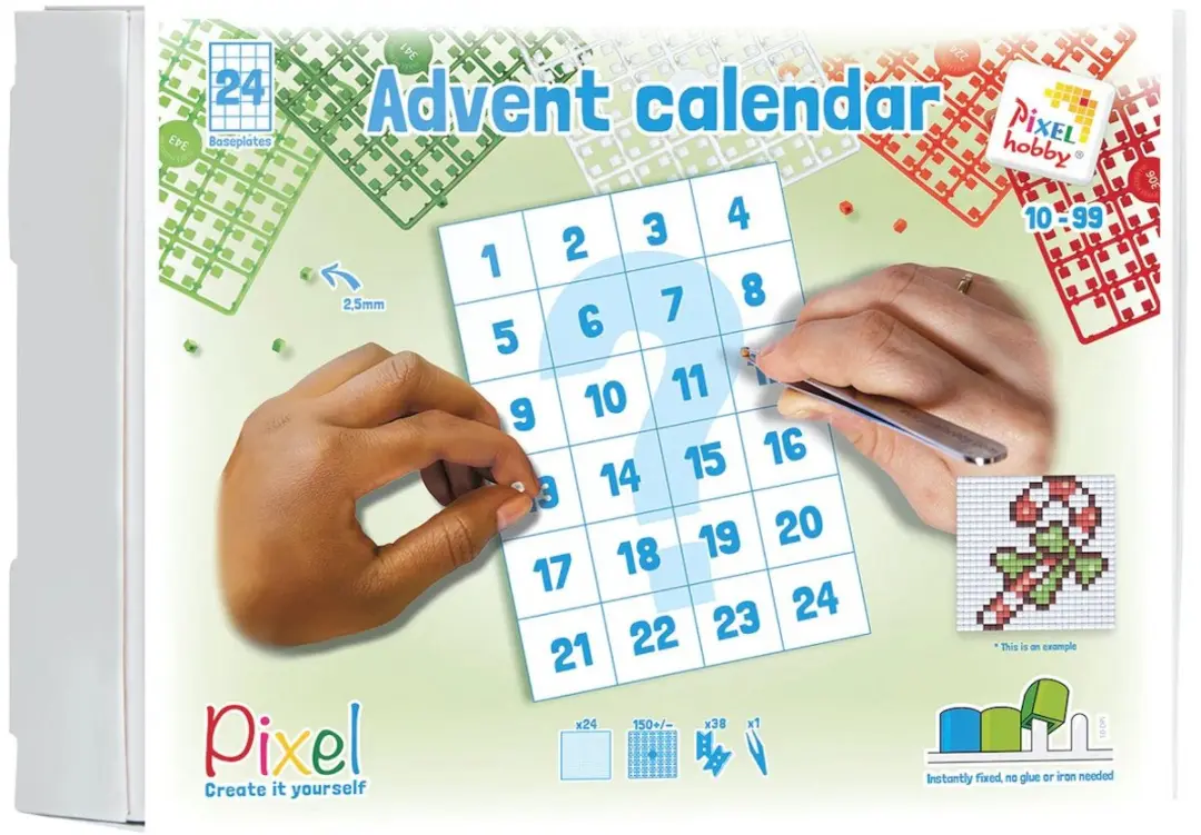 Pixelhobby Adventkalender Multicolor