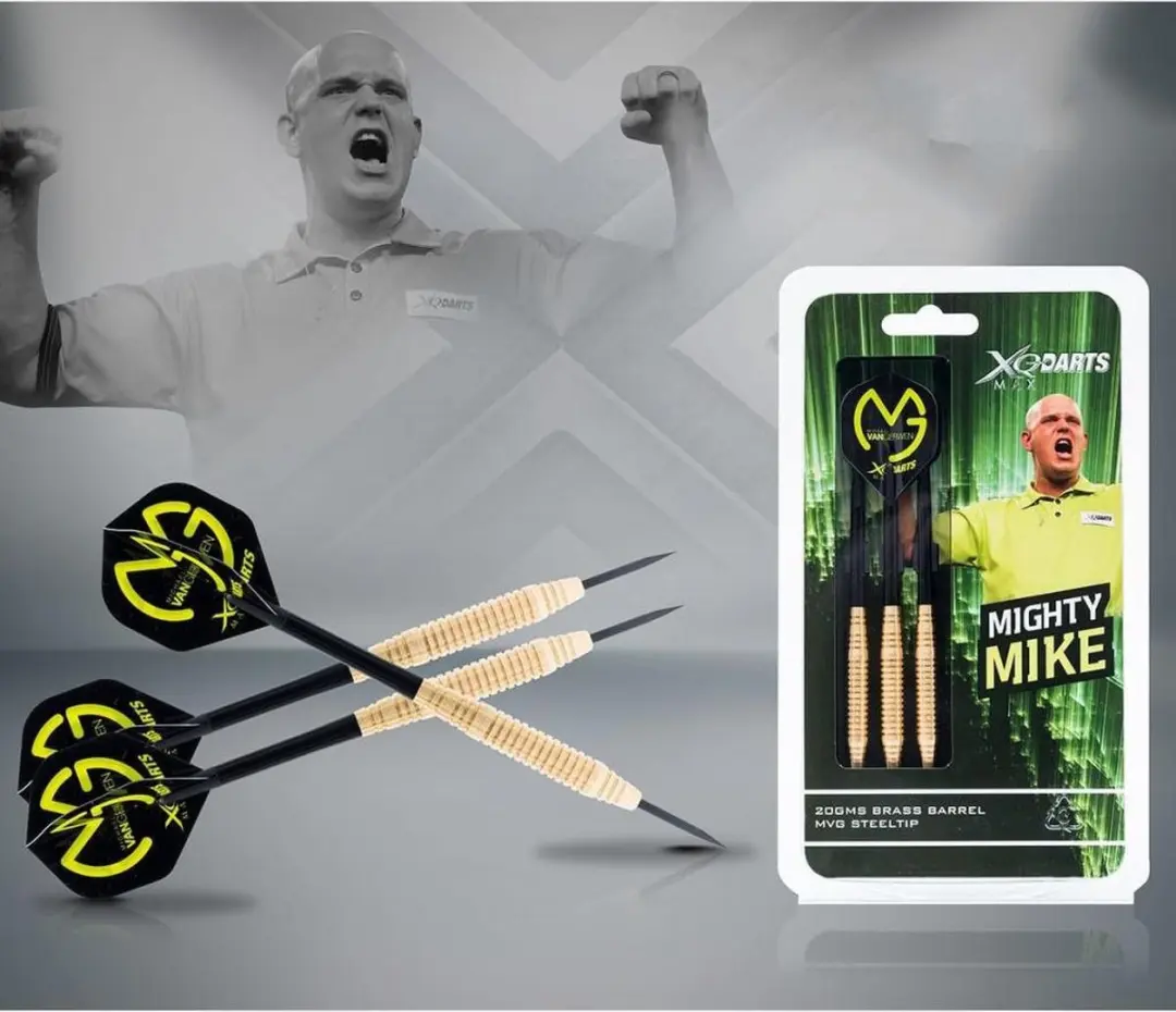 XQMax MvG Dartpijlen QD7000610 - 3 Stuks - 20g - Multi