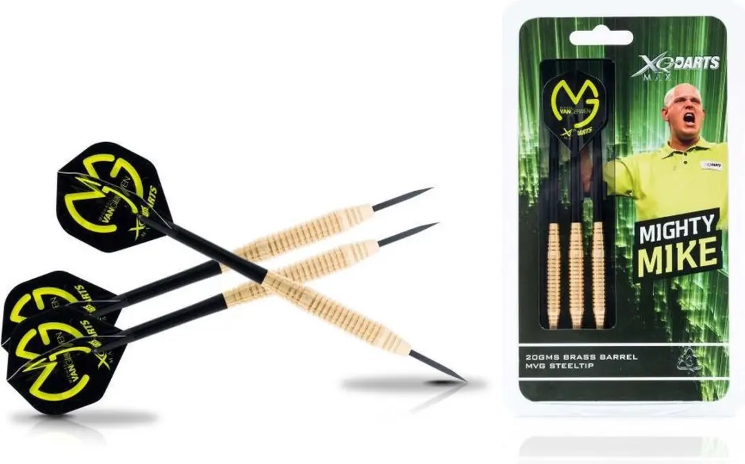 XQMax MvG Dartpijlen QD7000610 - 3 Stuks - 20g - Multi