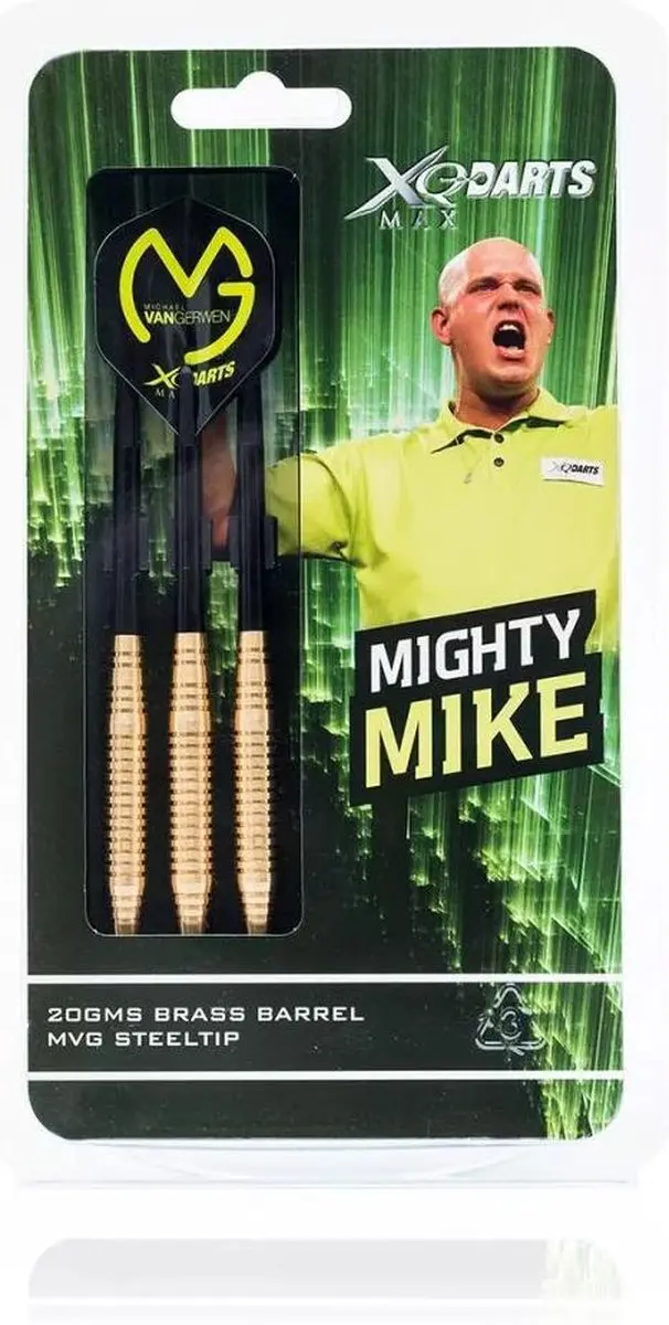 XQMax MvG Dartpijlen QD7000610 - 3 Stuks - 20g - Multi