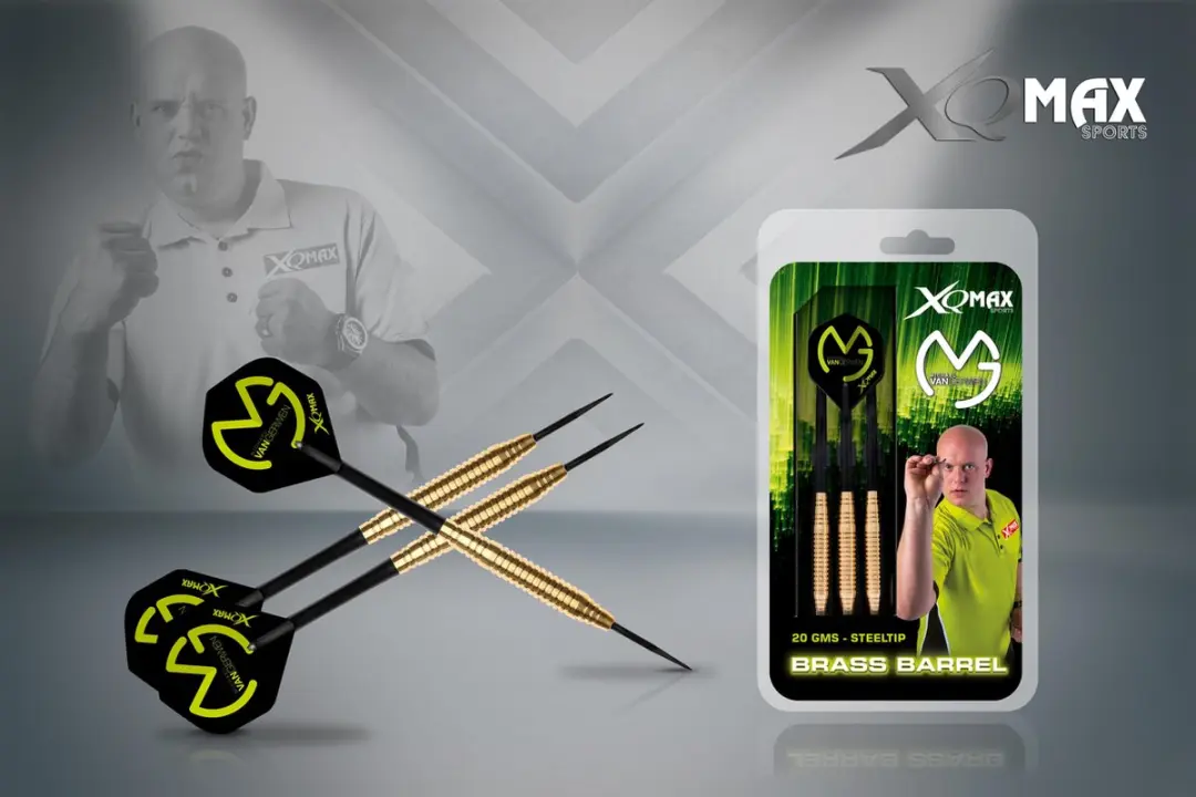 XQMax MvG Dartpijlen QD7000610 - 3 Stuks - 20g - Multi