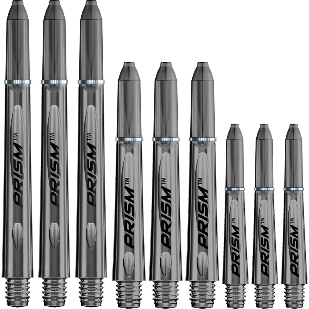 Winmau Prism Shaft Black Tint 7015-204 - 3 Stuks
