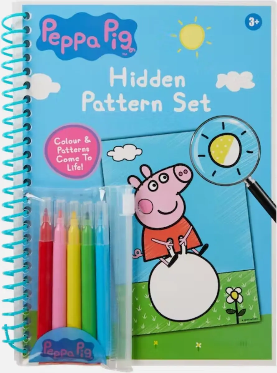Peppa Pig Kleurboek met Verborgen Patronen