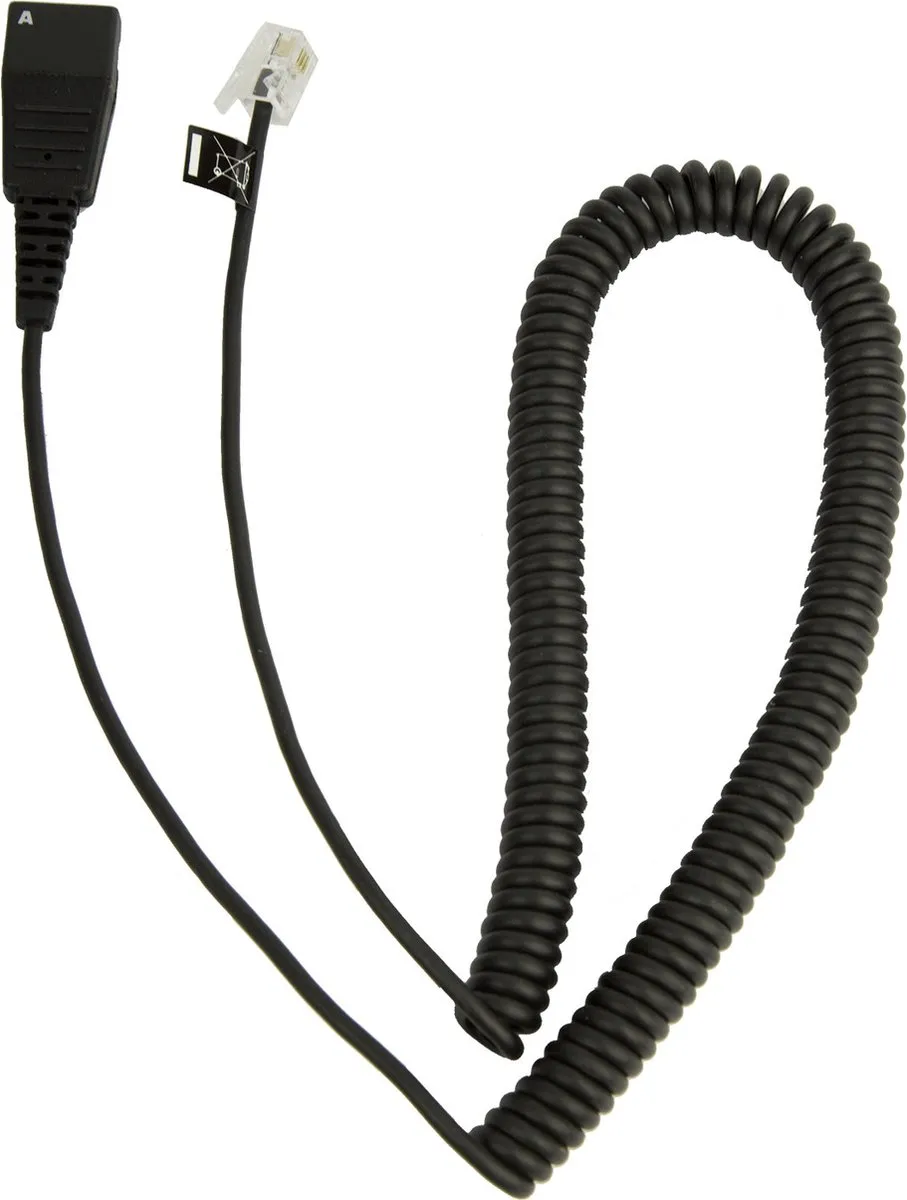 Jabra QD Cord Mod. Plug 2m