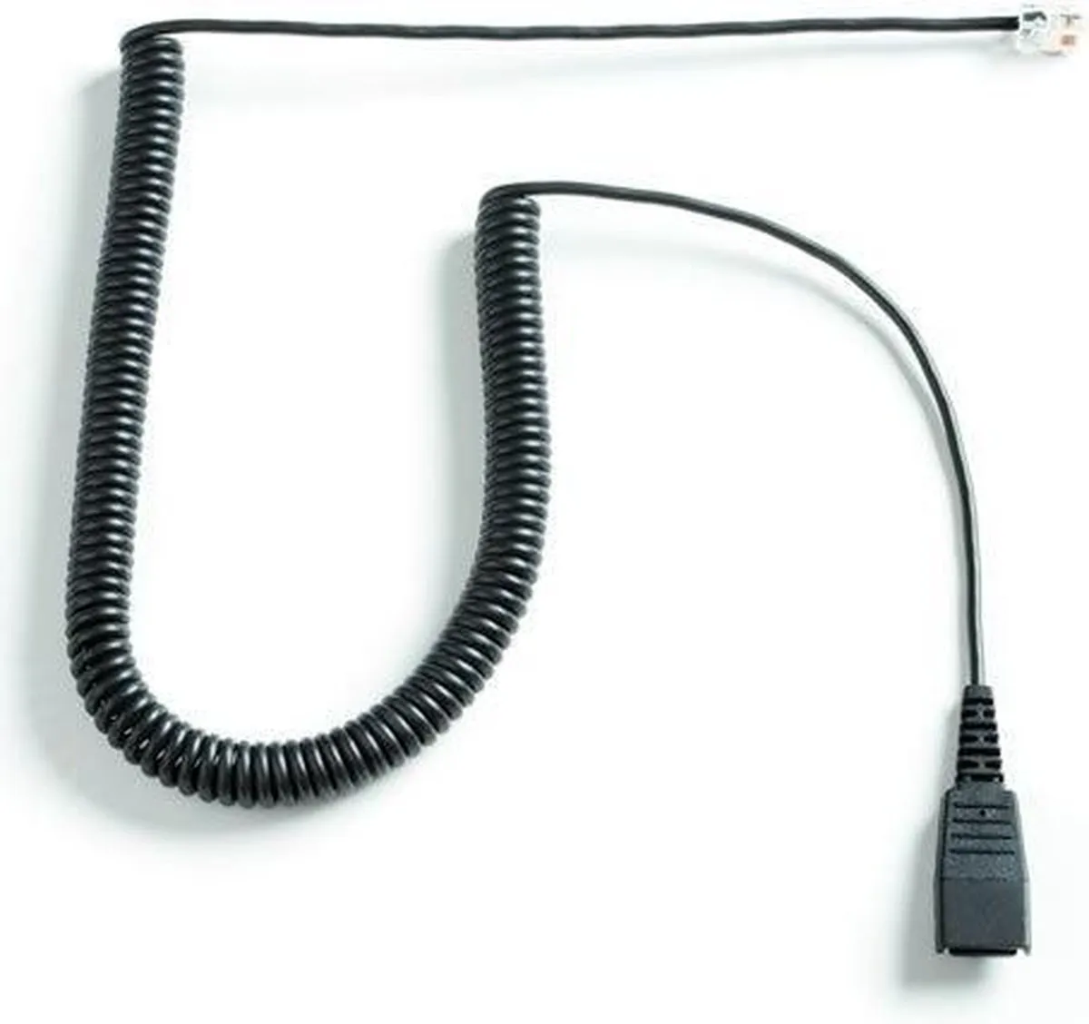 Jabra QD Cord Mod. Plug 2m - 8800-01-37 - Zwart