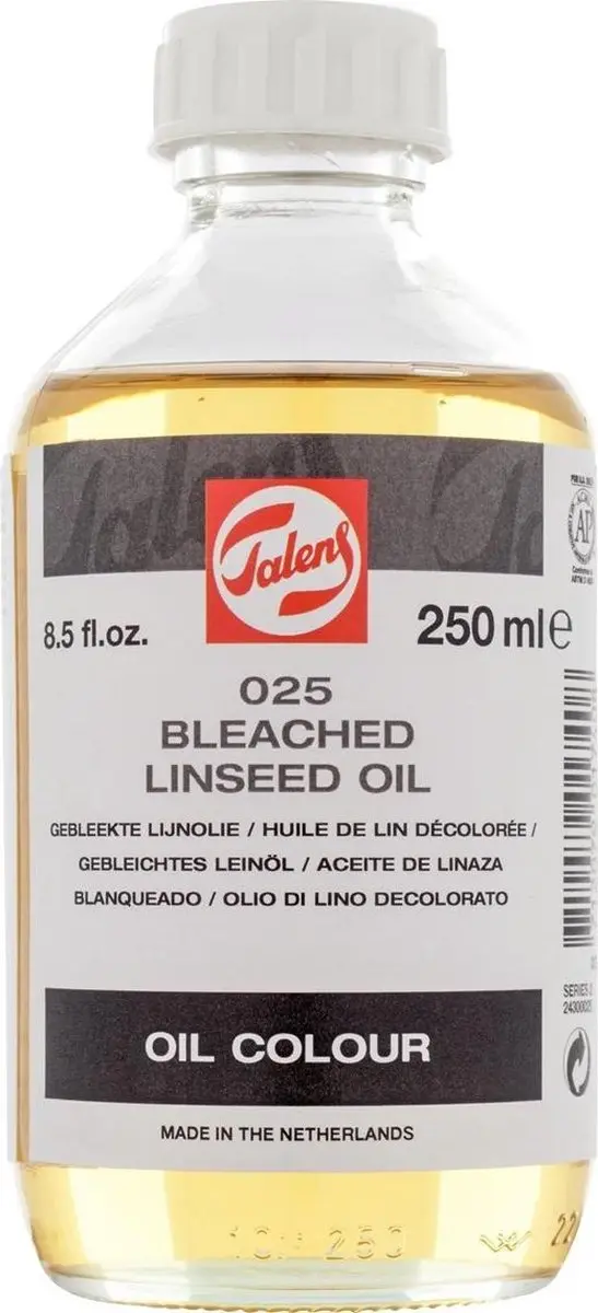 Talens Gebleekte Lijnolie 250ml