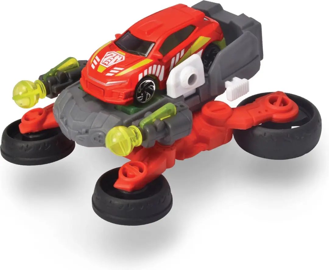 Dickie Toys Rescue Hybrids Drone Bike 203792001 - Speelgoedvoertuig - Oranje
