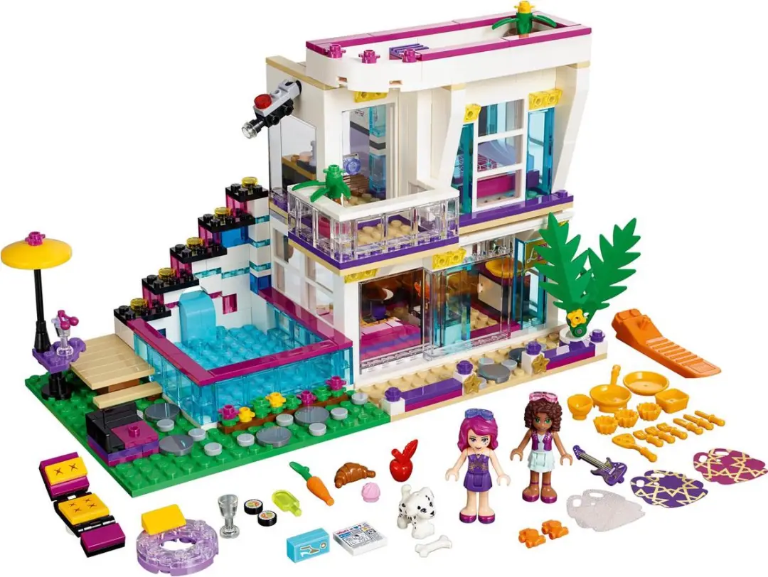 LEGO Friends Livi's Popsterrenhuis 41135 - 597 Stukken