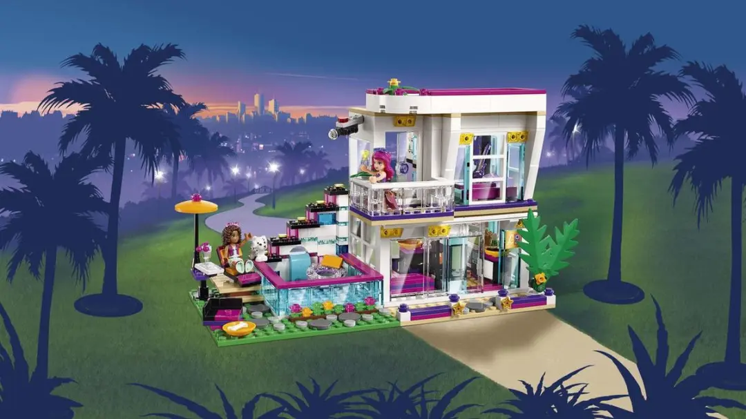 LEGO Friends Livi's Popsterrenhuis 41135 - 597 Stukken