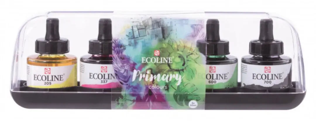 Ecoline Vloeibare Waterverfset