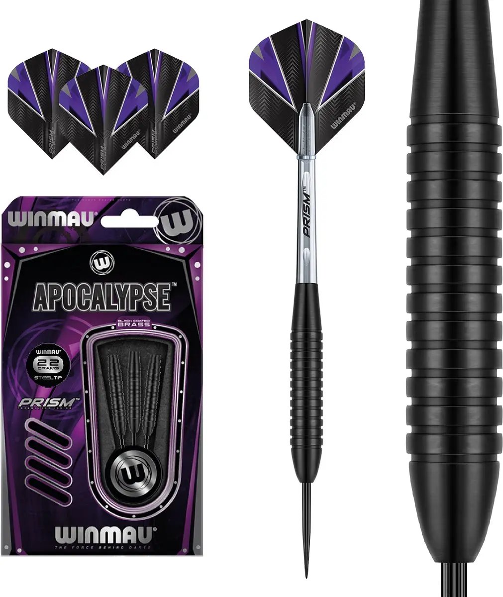Winmau Apocalypse 2 Brass Dartpijlen - 3 Stuks